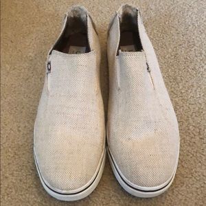 Ugg mens canvas slip on sneakers